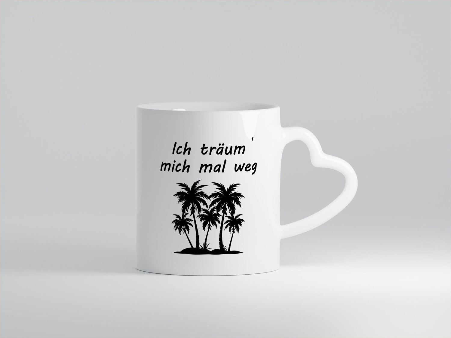 Ich Träum mich mal weg | Urlaub Palmen Strand lustig Humor Geschenkidee