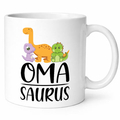 Oma Saurus | Muttertag Großmutter Geschenkidee Familie Humor Tasse
