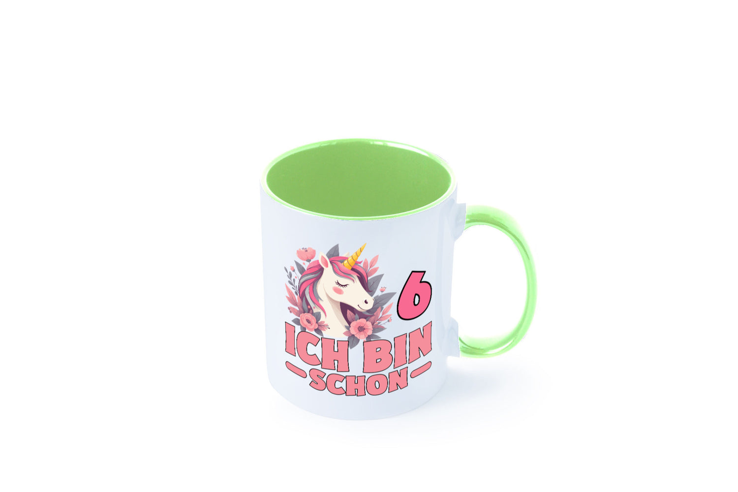 6. Geburtstag | 6 Jahre Einhorn bin schon Mädchen Geschenk Geschenkidee