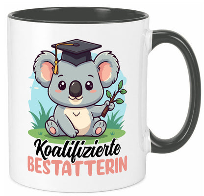 Koalifizierte Bestatterin | Bestattung Totengräberin Humor Geschenkidee Tasse