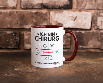 Lösung finden: Chirurg | Medizin Chirurgie v2 Geschenk Humor Geschenkidee
