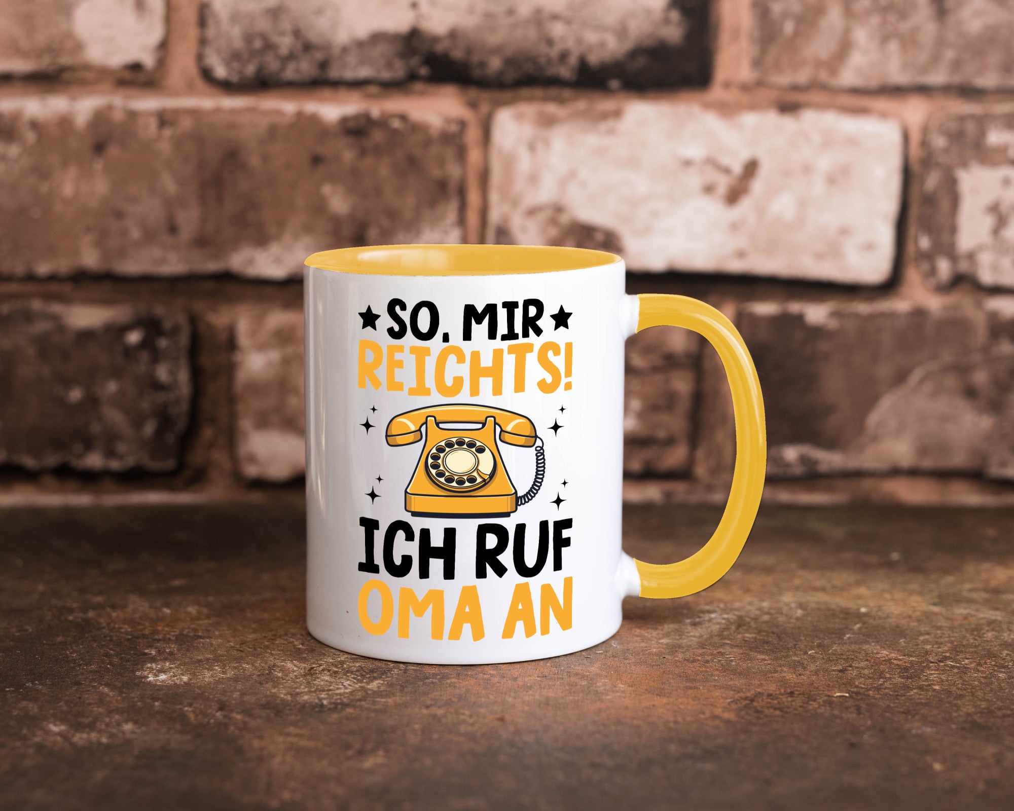 Mir reichts ich ruf oma an | Enkelkinder lustig Familie Geschenkidee Geschenk