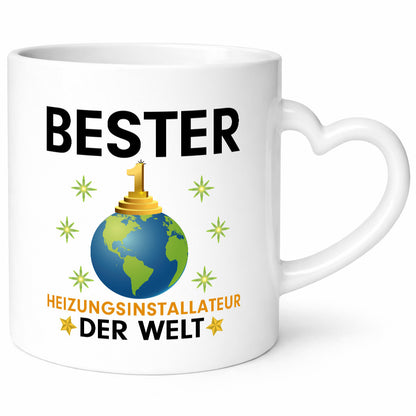 Welt Bester Heizungsinstallateur | Heizungsbauer Humor Geschenkidee Tasse