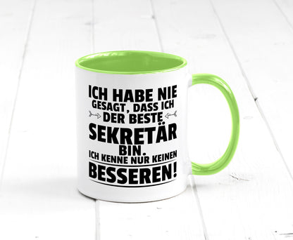 Keinen Besserer Sekretär | Büro lustiger Spruch Geschenk Arbeit Kollegen Tasse