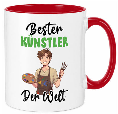 Bester Künstler | Kunst Geschenkidee Humor Tasse