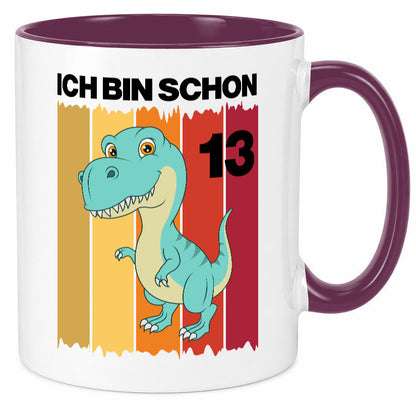 13. Geburtstag | 13 Jahre Dinosaurier Geschenk Geschenkidee lustiger Spruch