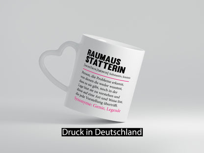 Raumausstatterin | Wohn Ausstatterin Beruf Humor Geschenk Arbeit Kollegen Büro