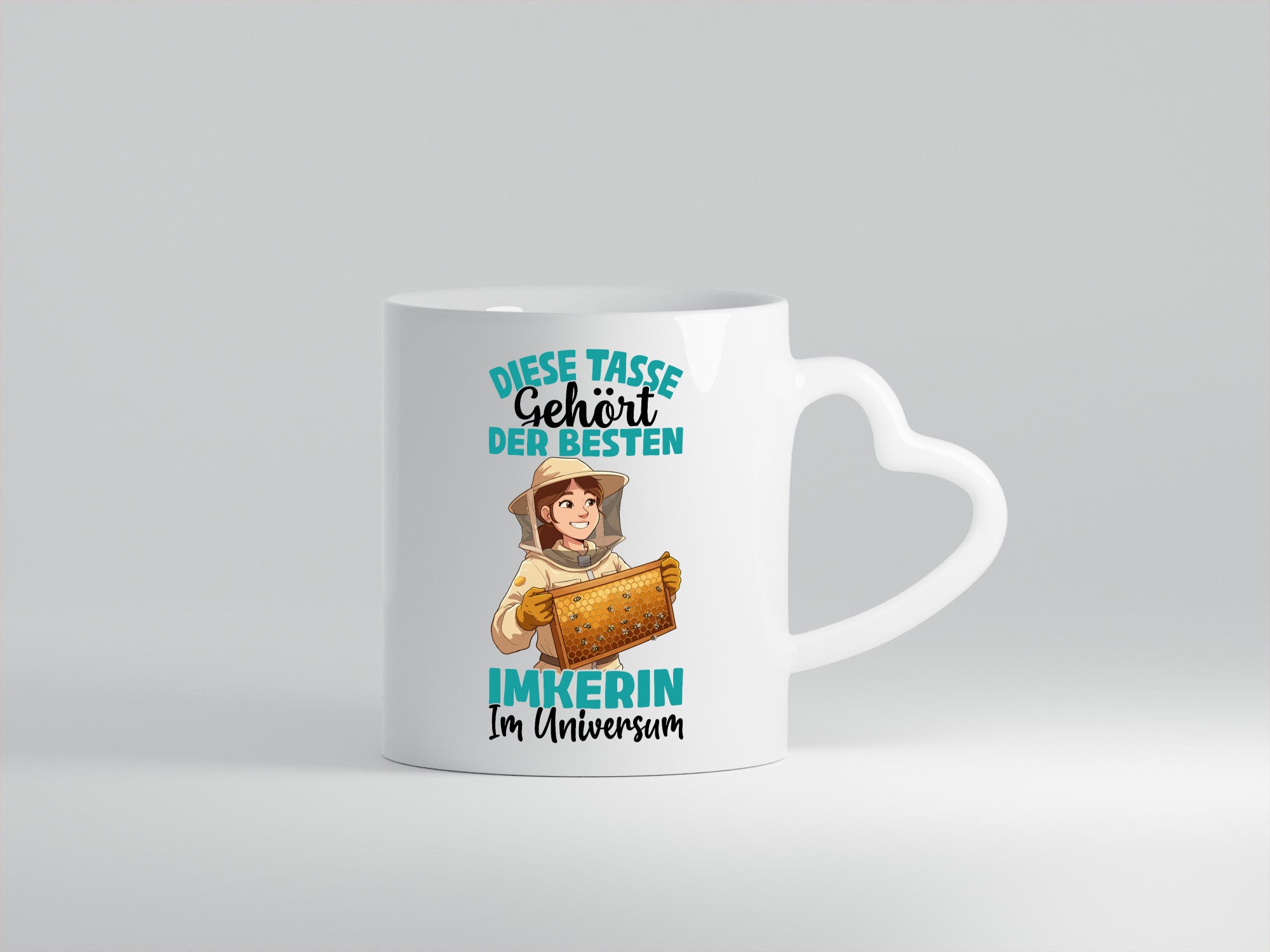 Im Universum: Imkerin | Imkerei Geschenkidee Humor Tasse