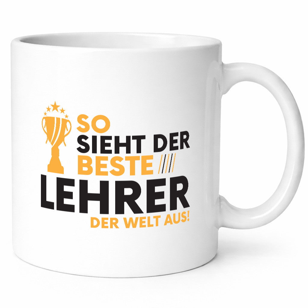 Der Weltbeste Lehrer | Schule Beruf Schüler Geschenk Arbeit Kollegen Büro