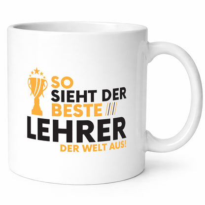 Der Weltbeste Lehrer | Schule Beruf Schüler Geschenk Arbeit Kollegen Büro
