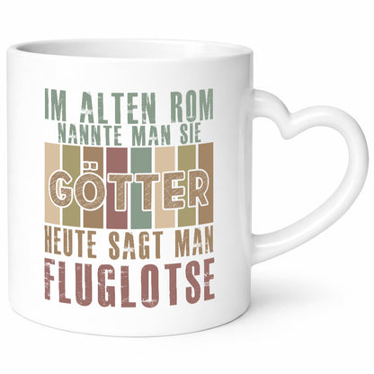 Heute sagt man: Fluglotse | Flugverkehr Flughafen lustiger Spruch Geschenk