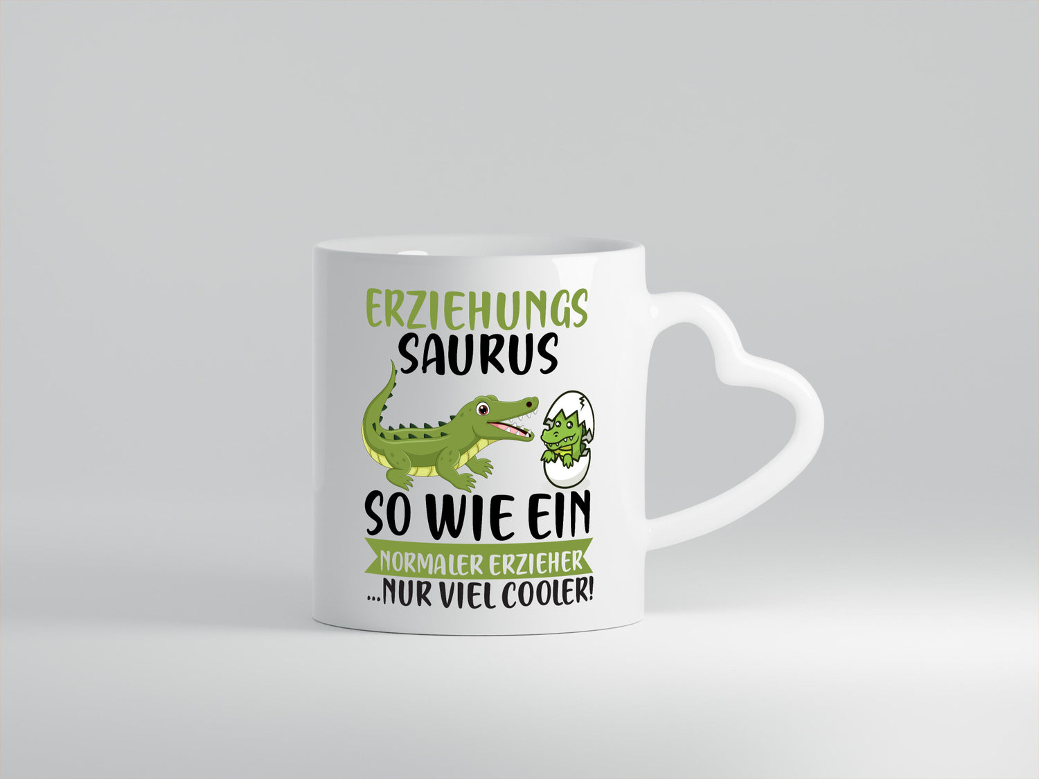 Erziehungsaurus | Kindergärtner Erzieherin Erzieher Humor Geschenkidee Tasse