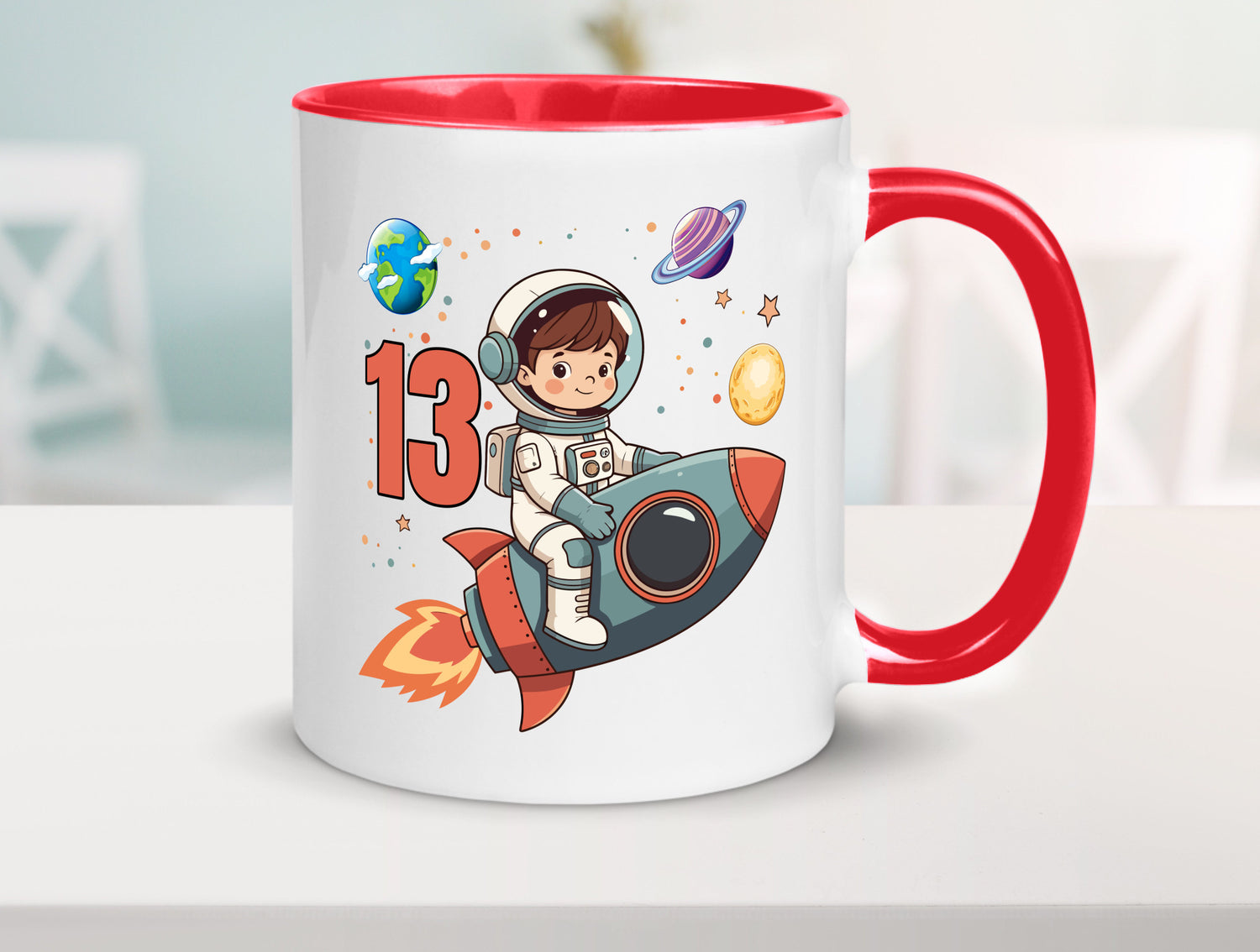 13. Geburtstag | 13 Jahre Astronaut Weltraum lustiger Spruch Geschenk