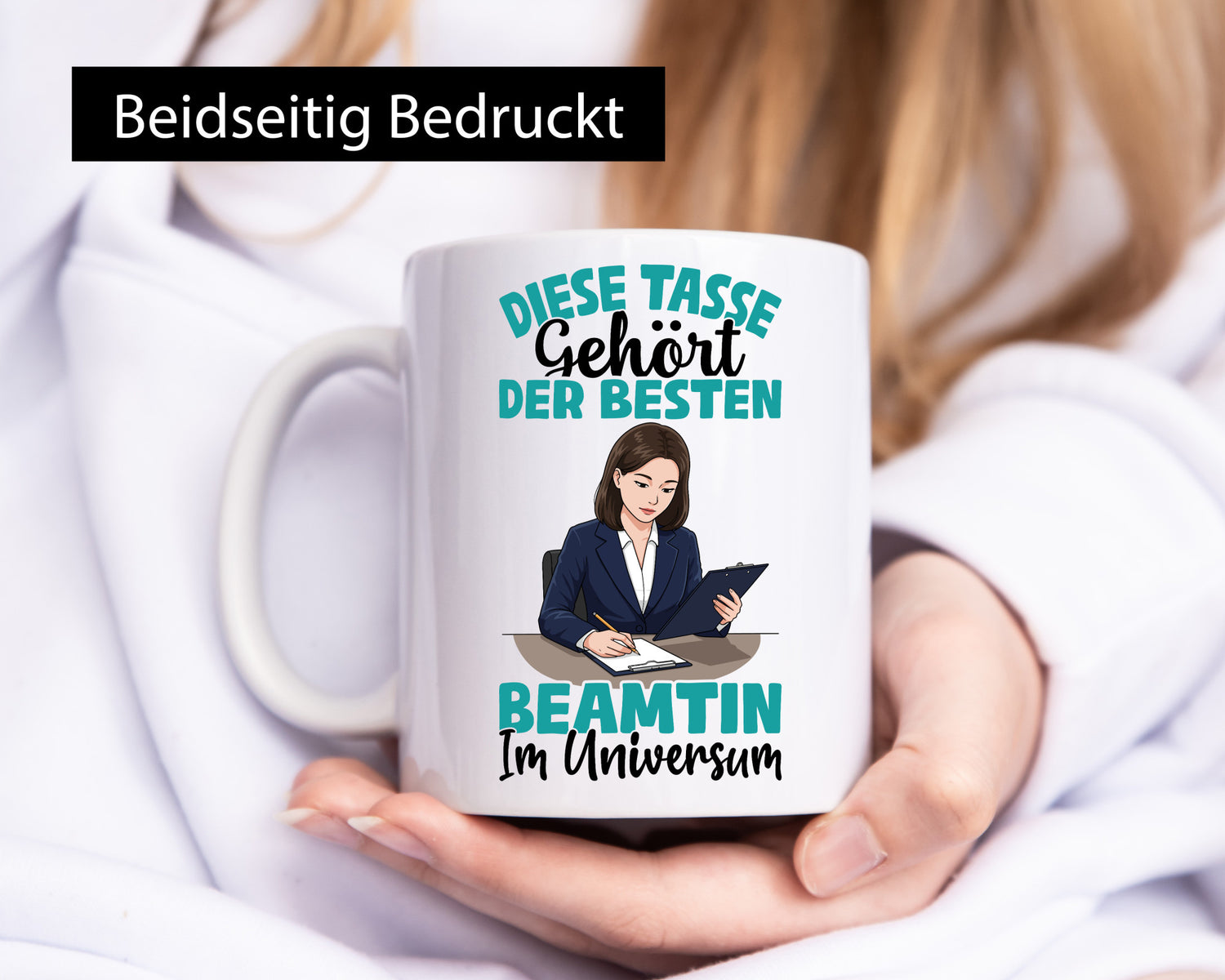 Im Universum: Beamtin | Verbeamtung Dienst Geschenk Humor Geschenkidee lustiger