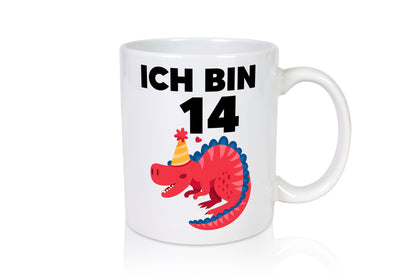14. Geburtstag | Dino Dinosaurier 14 Jahre Geschenk Geschenkidee lustiger