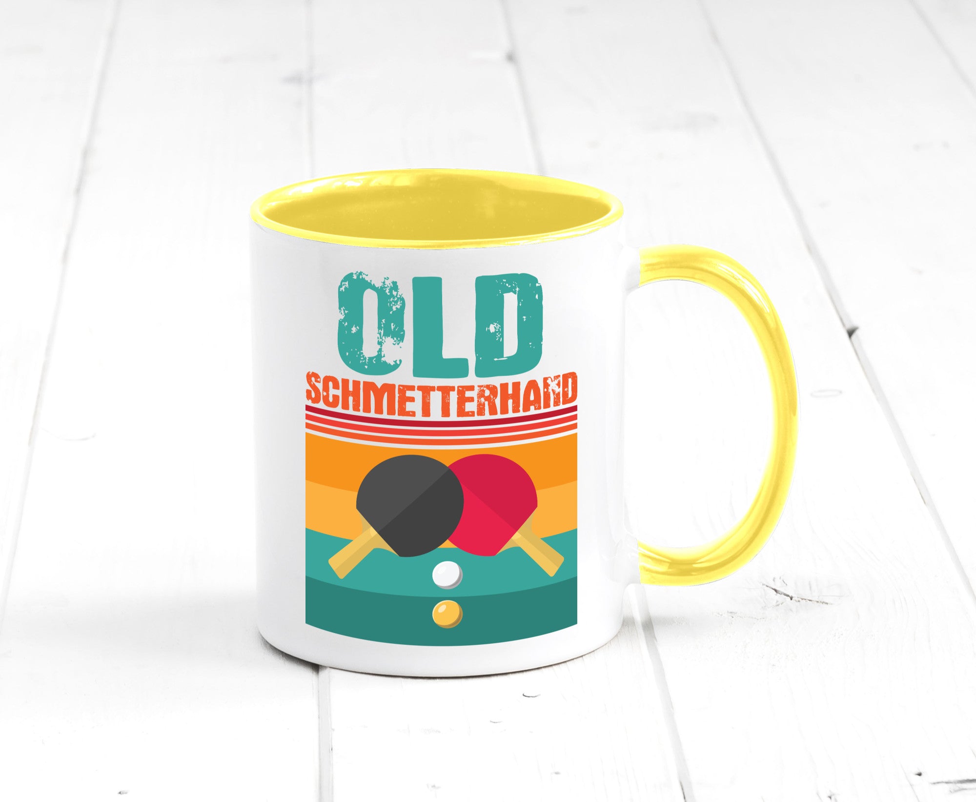 Tischtennis Tasse Humor Geschenkidee