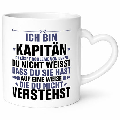 Löse Probleme: Kapitän | Schiffskapitän Schiff v2 Geschenk Humor Geschenkidee