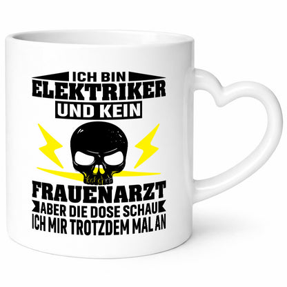 Ich bin Elektriker und kein Frauenarzt | Geschenk Humor Geschenkidee lustiger