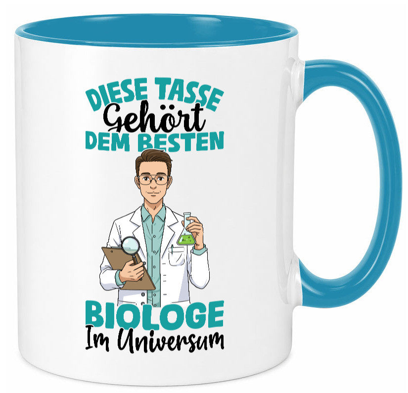 Im Universum: Biologe | Biologie Naturforscher Humor Geschenkidee Tasse