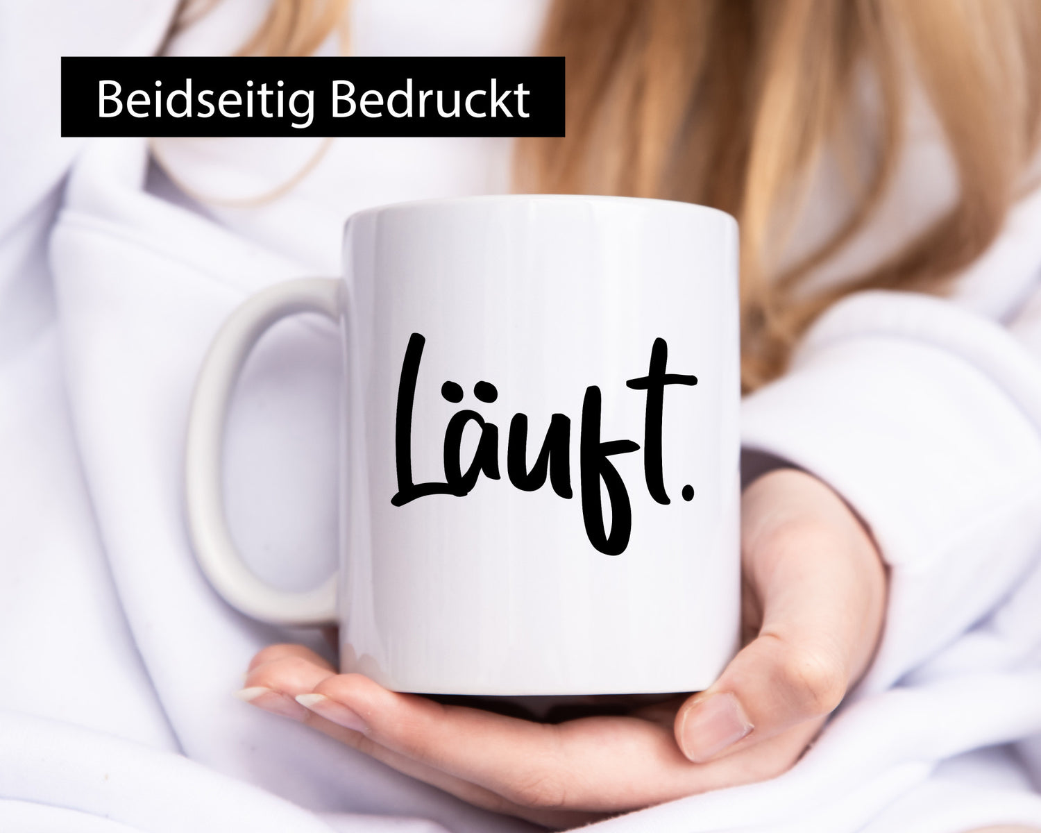 Läuft | jogging Wandern Motivation v2 lustiger Spruch Geschenk Humor