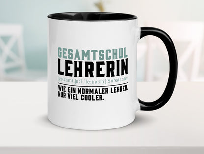 Gesamtschullehrerin | Unterricht Lieblingslehrerin Geschenkidee Humor Tasse