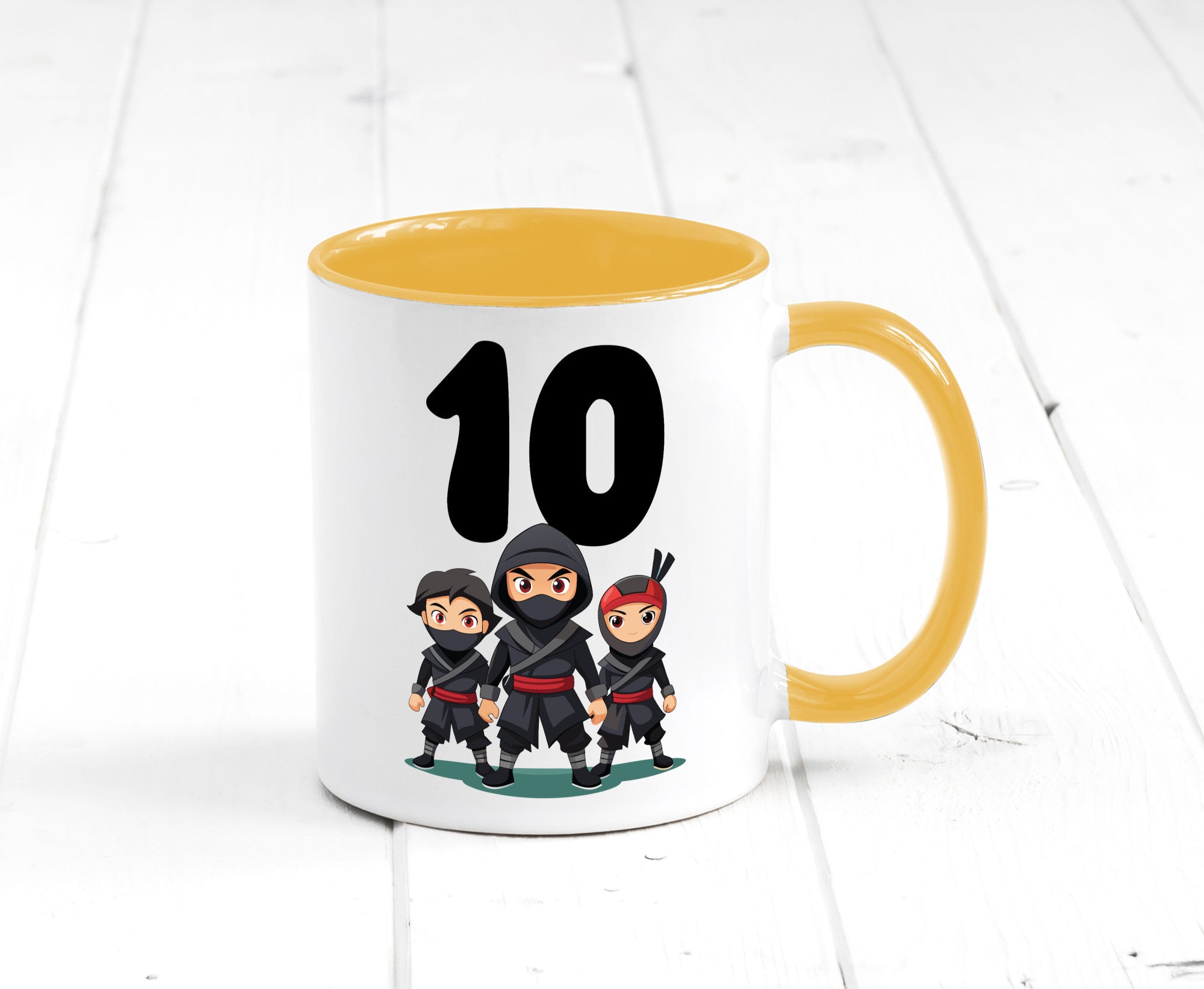 10. Geburtstag | 10 Jahre Ninja Humor Geschenkidee Tasse