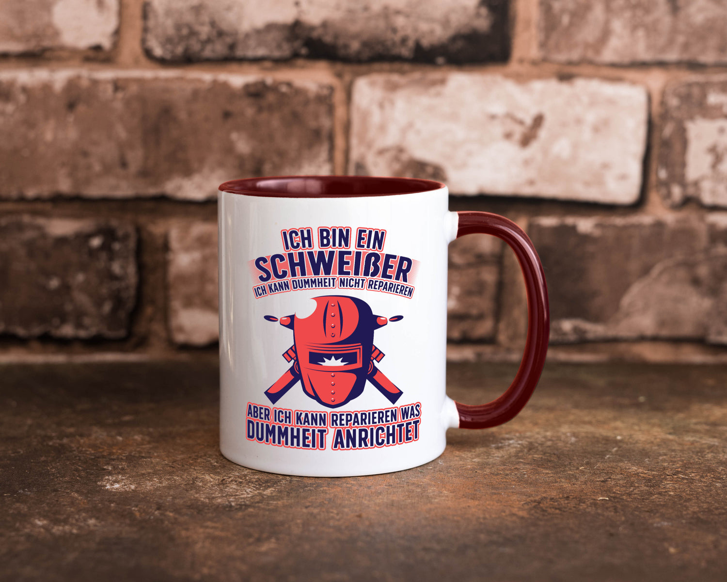 Ich bin ein Schweißer | Reparieren was dummheit anrichtet Geschenkidee Humor