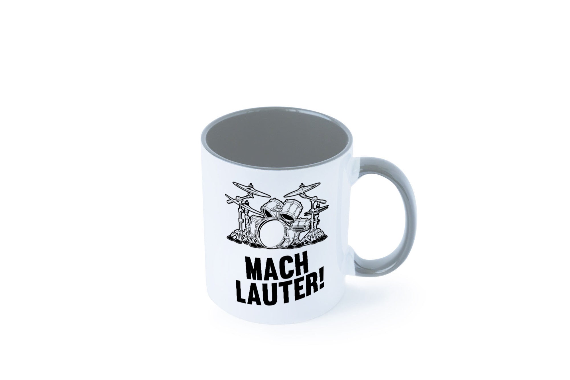 Mach lauter | Schlagzeug Band Musiker Geschenkidee Humor Tasse