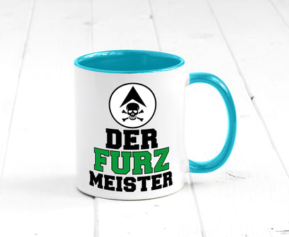 Der Furz Meister | Männer Tasse derber Humor Furzen lustiger Spruch Geschenk