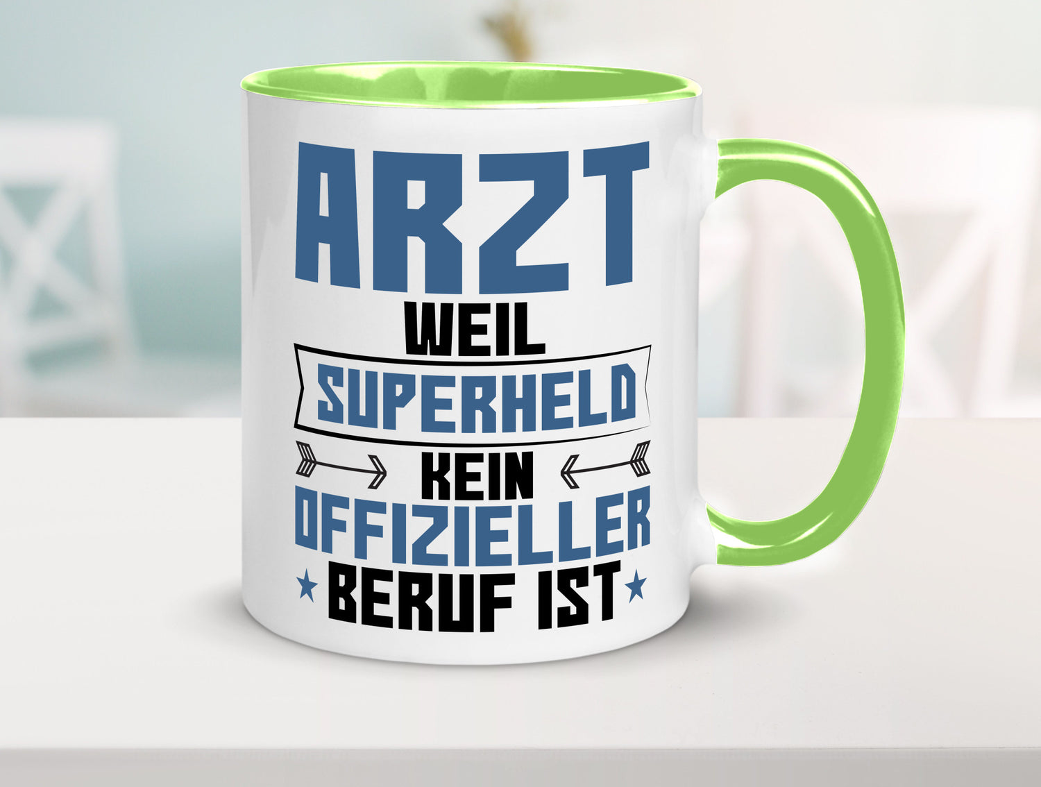 Superheld Arzt | Medizin Doktor Facharzt Geschenk Humor Geschenkidee lustiger