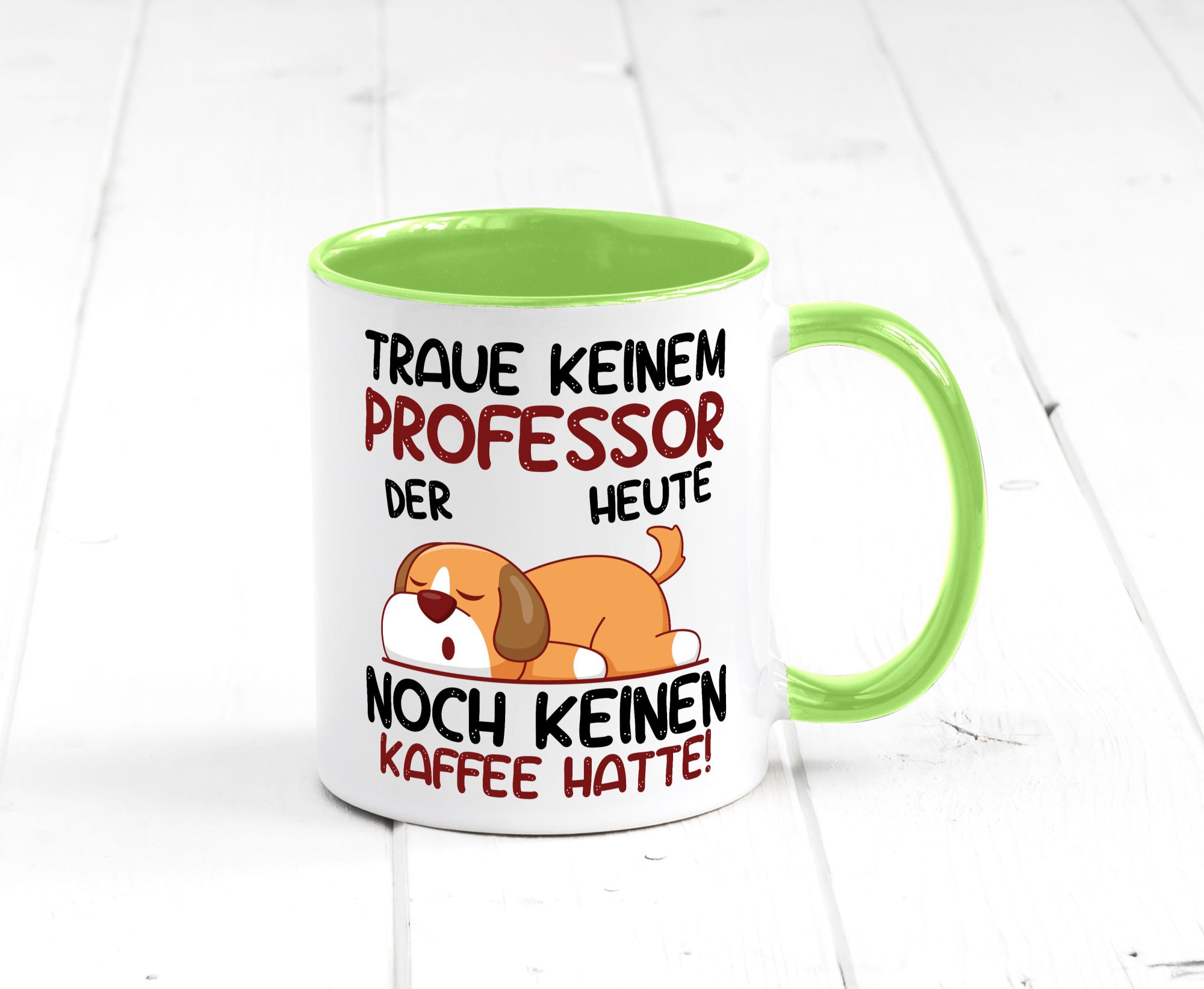 Traue keinem Professor | Uni Universität Geschenkidee Humor Tasse