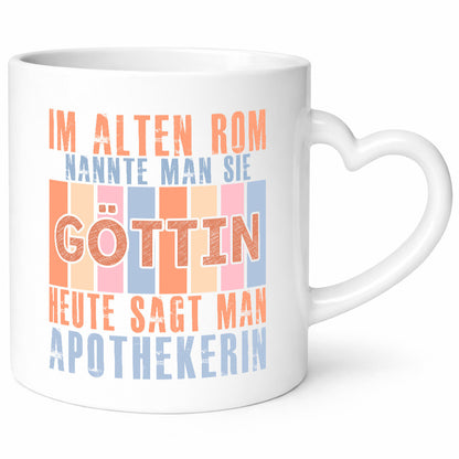 Heute sagt man: Apothekerin | Apotheke Pharmazie Humor Geschenkidee Tasse