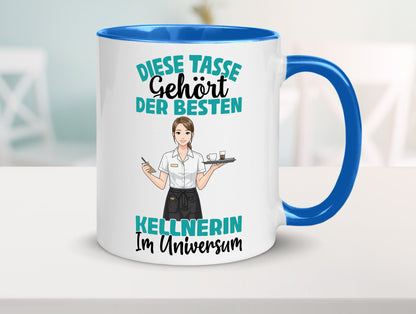 Im Universum: Kellnerin | Beruf kellnern Bedienung Geschenkidee Arbeit Kollegen