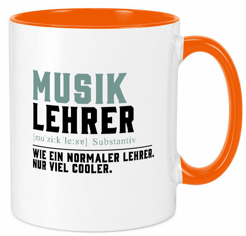 Musiklehrer | Lehrer Unterricht Lieblingslehrer Geschenkidee Humor Tasse