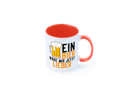 Ein Bier wäre mir jetzt lieber | Kollegen lustiger Spruch Geschenk Arbeit Büro