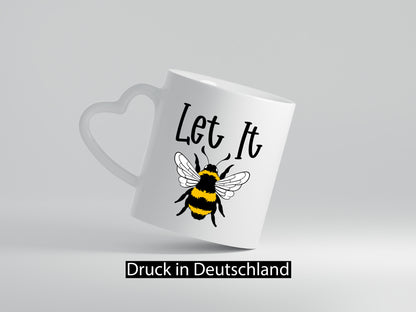 let it bee | bienenliebhaber Imker Bienenvolk Honig Humor Geschenkidee Tasse