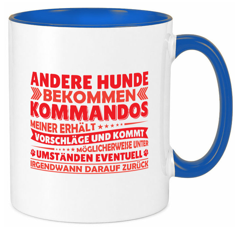 Hunde Training | Hundebesitzer Tasse Hundekommando vl5 lustig Tierliebhaber