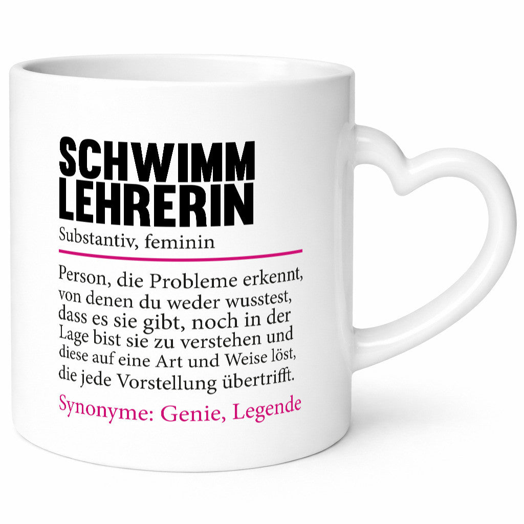 Schwimmlehrerin | schwimmen Lehrer Sport Spruch v2 Geschenk Humor Geschenkidee