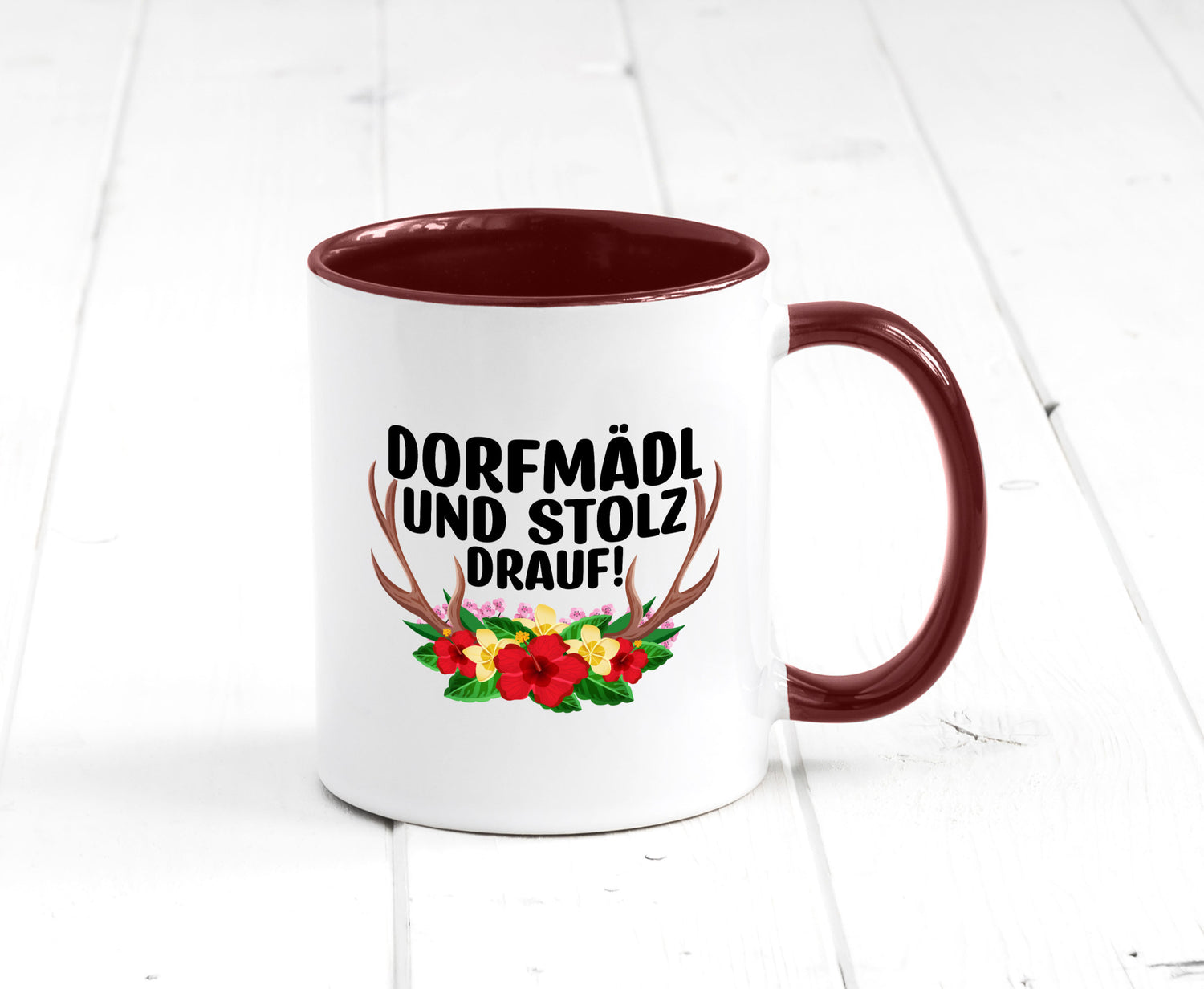 Dorfmädel und stolz drauf | Dorfkind Dorf v2 Geschenkidee Humor Tasse