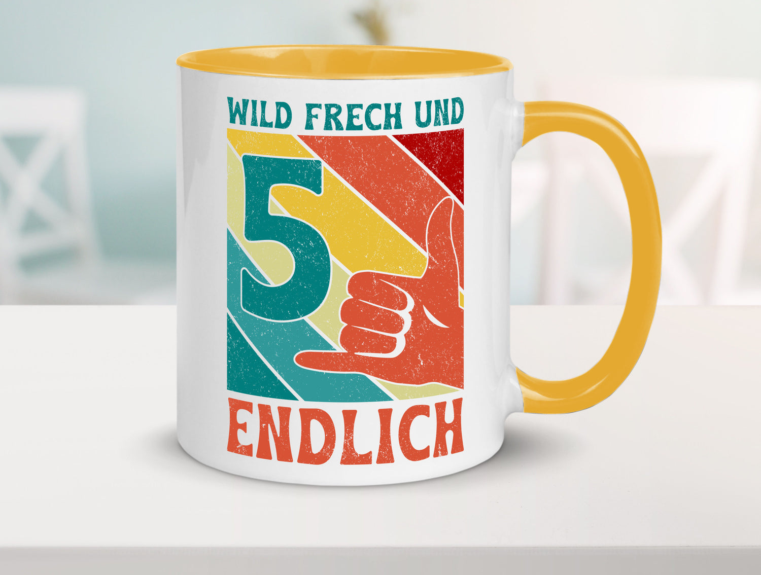 5. Geburtstag | 5 Jahre Wild und Frech Geschenk Geschenkidee lustiger Spruch