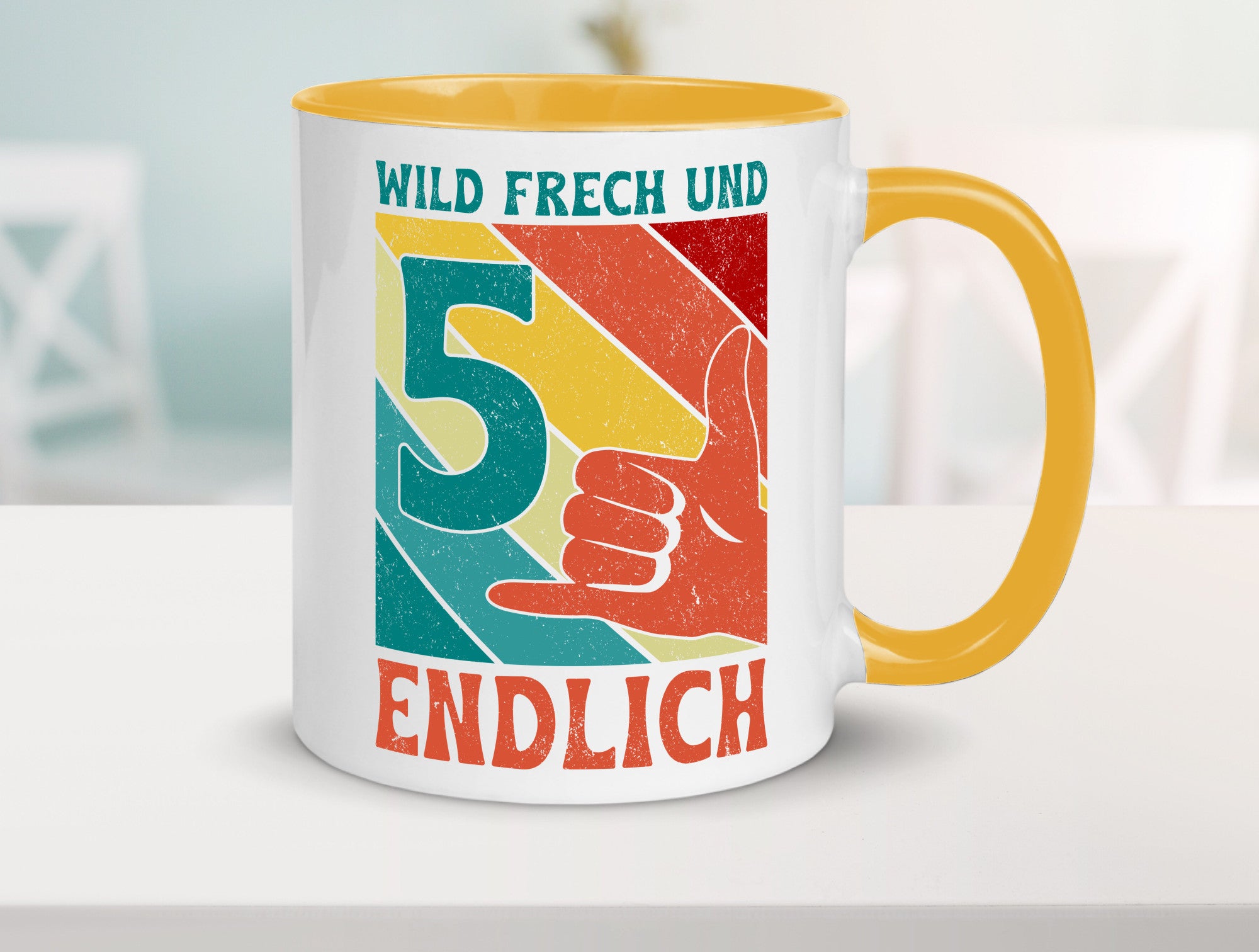 5. Geburtstag | 5 Jahre Wild und Frech Geschenk Geschenkidee lustiger Spruch