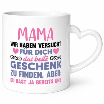 Mama wir haben für dich das Beste geschenk | du hast ja uns lustiger Spruch