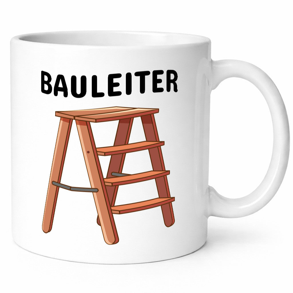 Bauleiter lustiger Spruch Geschenk Humor Geschenkidee Tasse