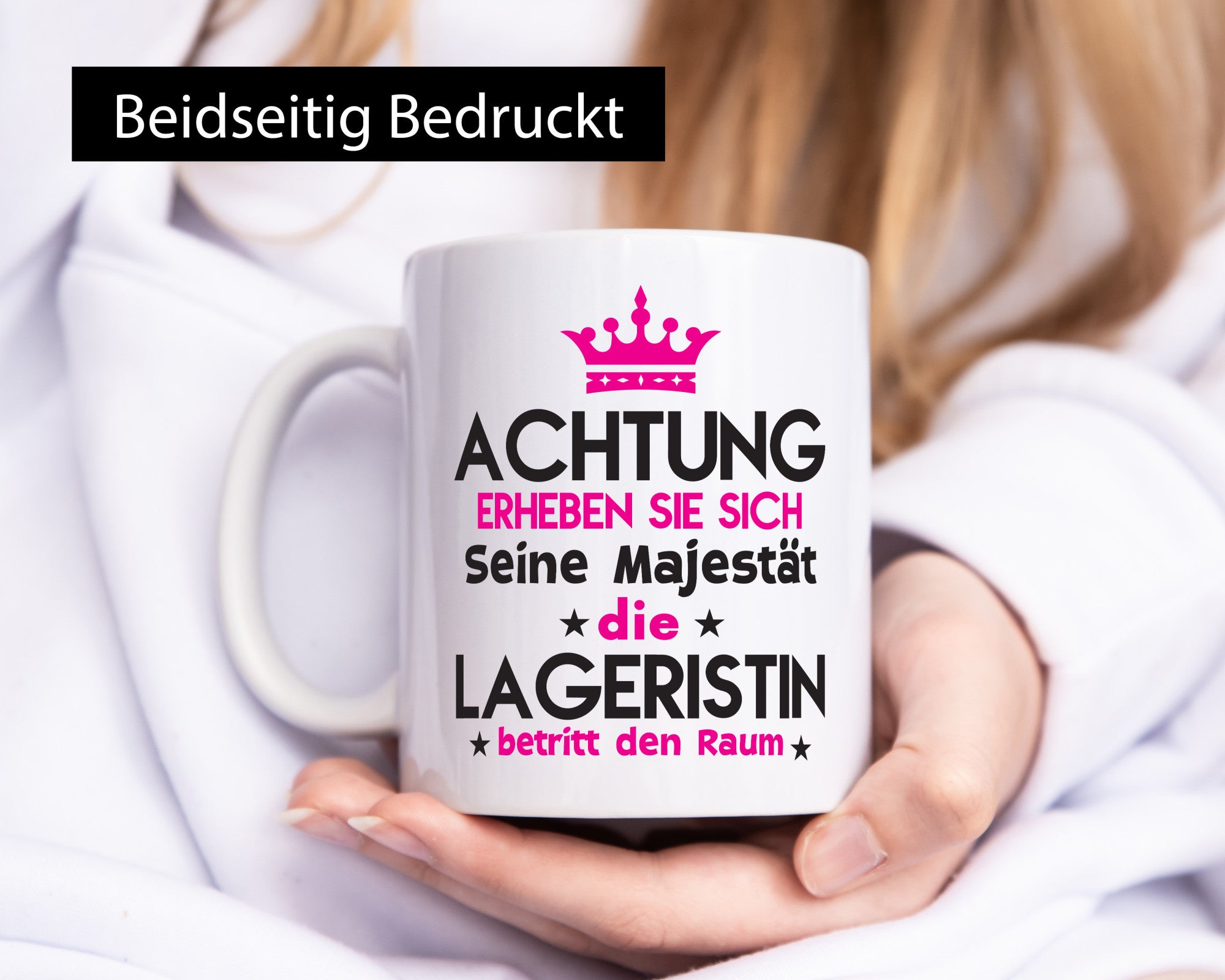 Seine Majestät Lageristin | Beruf Lager Arbeiterin lustig Arbeit Kollegen Büro