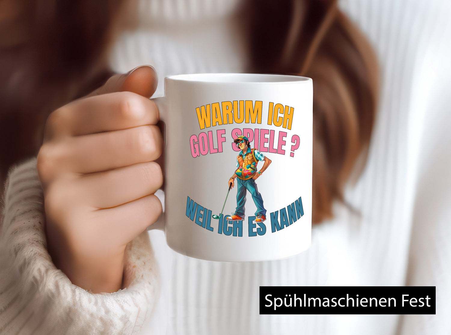 Golfer, Golfen, Golffreiheit, lustige Geschenkidee