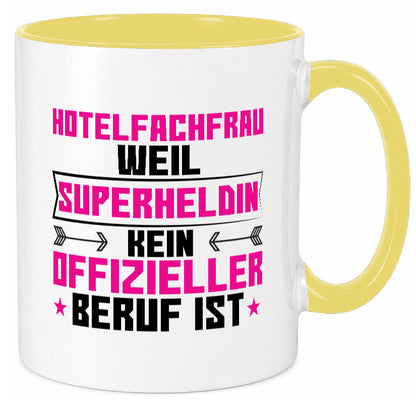 Superheldin Hotelfachfrau | Hotel lustiger Spruch Geschenk Humor Geschenkidee