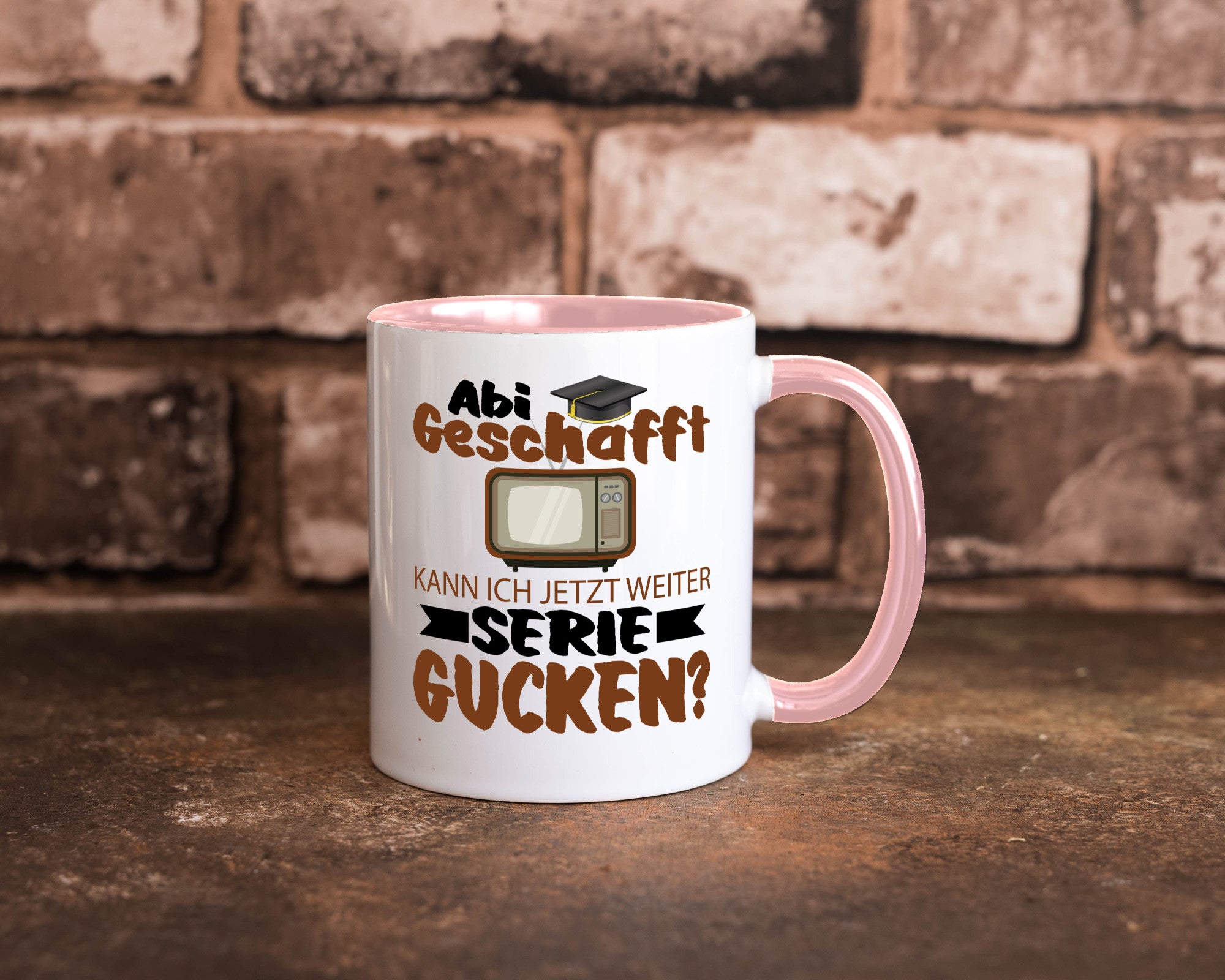 Abi Geschaft | Serie Gucken Bachlor Abitur Geschenk Humor Geschenkidee lustiger