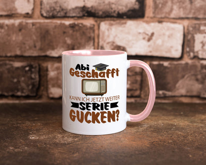 Abi Geschaft | Serie Gucken Bachlor Abitur Geschenk Humor Geschenkidee lustiger