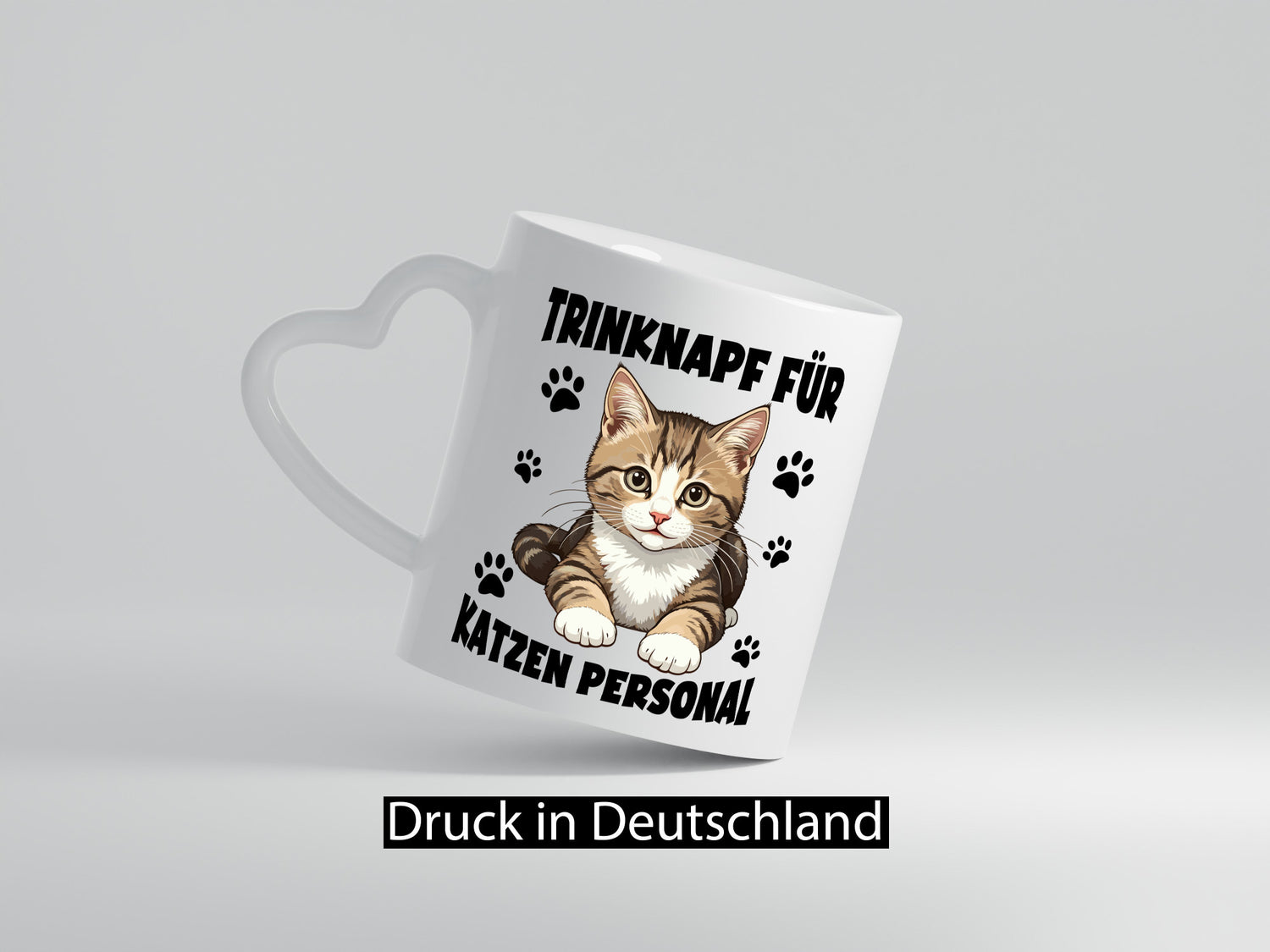 Katzen Personal | Katzenbesitzer Tasse Katze Humor vl4 lustiger Spruch Geschenk