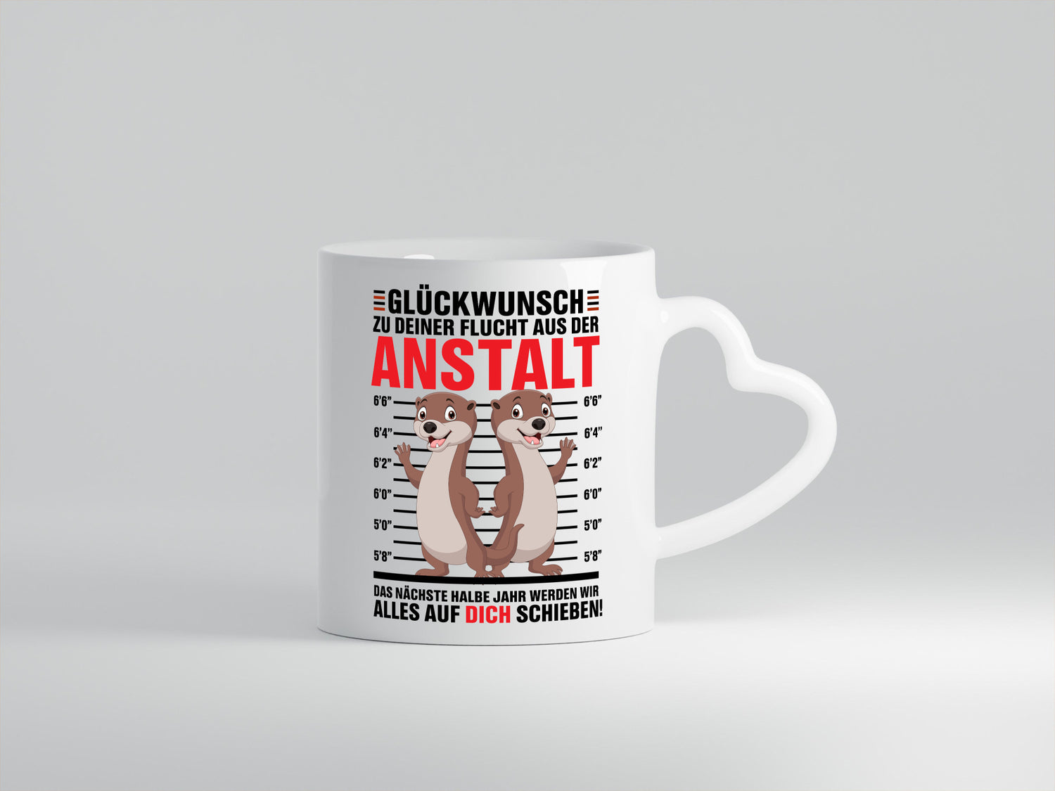 Glückwunch zur Flucht | Jobwechsel Arbeitskollegen Geschenk Arbeit Kollegen